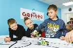 "Приглашаем детей от 3 до 16 лет на занятия по следующим направлениям:  
 LEGO Education и Робототехника;  
 Креативная математика iMaths;  
 Олимпиадная математика;  
 Программирование;  
 Подго ...