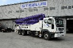 Грузовые автомобили объявление но. 3213096: Автобетононасос STEELUS SPT41R4 шасси DAEWOO NOVUS CL8KR