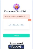 Разное объявление но. 3306793: Faucetpay Cloud Mining