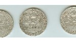 Ювелирные изделия объявление но. 1034624: Стариное серебро, 5 монет 45 грамм чистого серебра высшей пробы